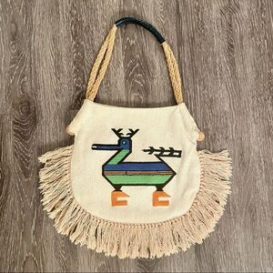 Carpetbags of America fringe purse